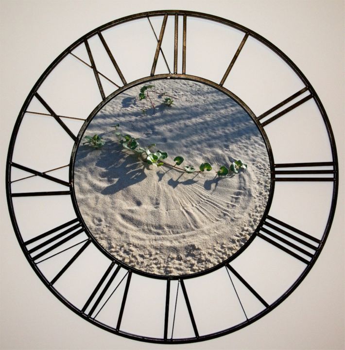 Installazione intitolato "Horloges des Sables…" da Régis, Opera d'arte originale, Installazione artistica