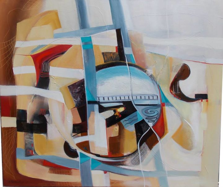 Painting titled "995696-689922144358…" by Lana Turmanidze, Original Art,