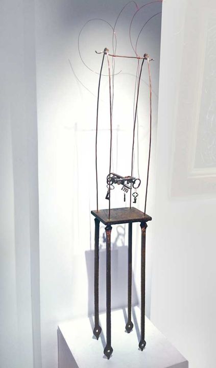 Sculpture intitulée "la-clef-d-un-paradi…" par Guillaume Lancelin, Œuvre d'art originale