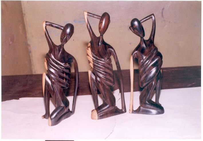 Sculpture intitulée "lanceyart5.jpg" par Lancey Konaté, Œuvre d'art originale,