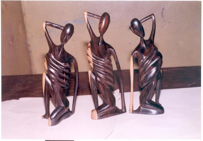 Sculpture intitulée "lanceyart5.jpg" par Lancey Konaté, Œuvre d'art originale