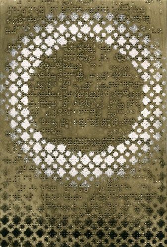 Peinture intitulée "Braille" par Lanhor, Œuvre d'art originale, Huile