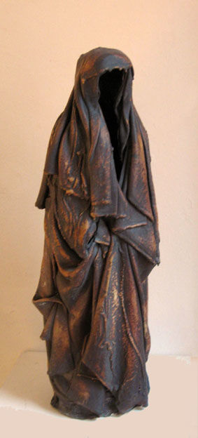 Escultura intitulada "Vierge creuse" por Georges Lanteri, Obras de arte originais