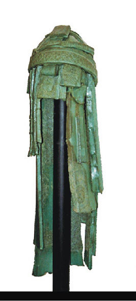 Escultura intitulada "Casque" por Georges Lanteri, Obras de arte originais