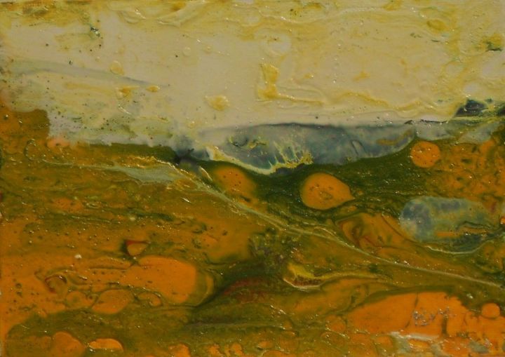 제목이 "petit paysage"인 미술작품 Eveline Ghironi (khava)로, 원작, 기름