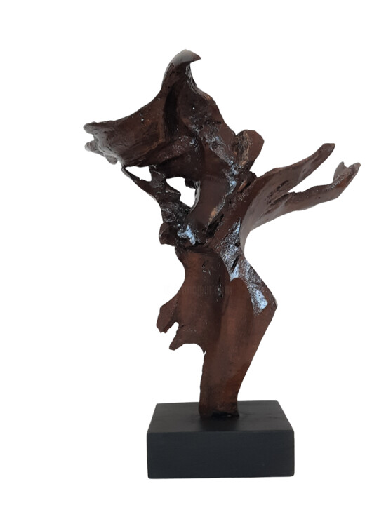Скульптура под названием "Swan Lake" - Lara Shabelnik, Подлинное произведение искусства, Дерево