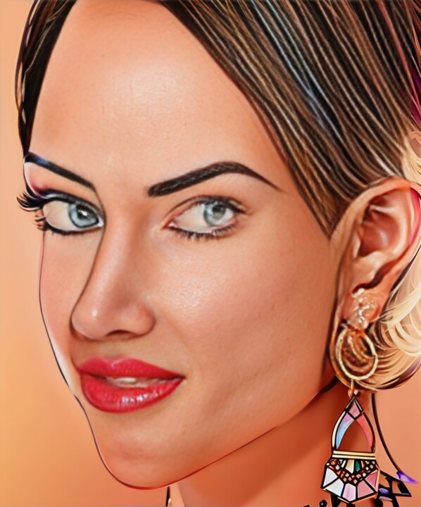Digital Arts titled "The Queen" by Laraib Zeeshan Chaudhary, Original Artwork, Digital Painting