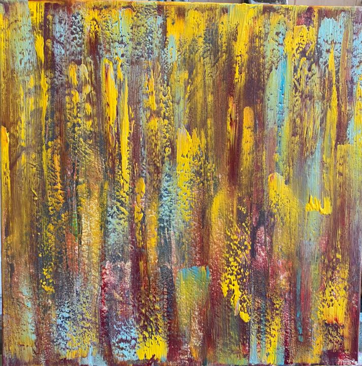 "Sun in the woods" başlıklı Tablo Larisa Bogdanova tarafından, Orijinal sanat, Petrol