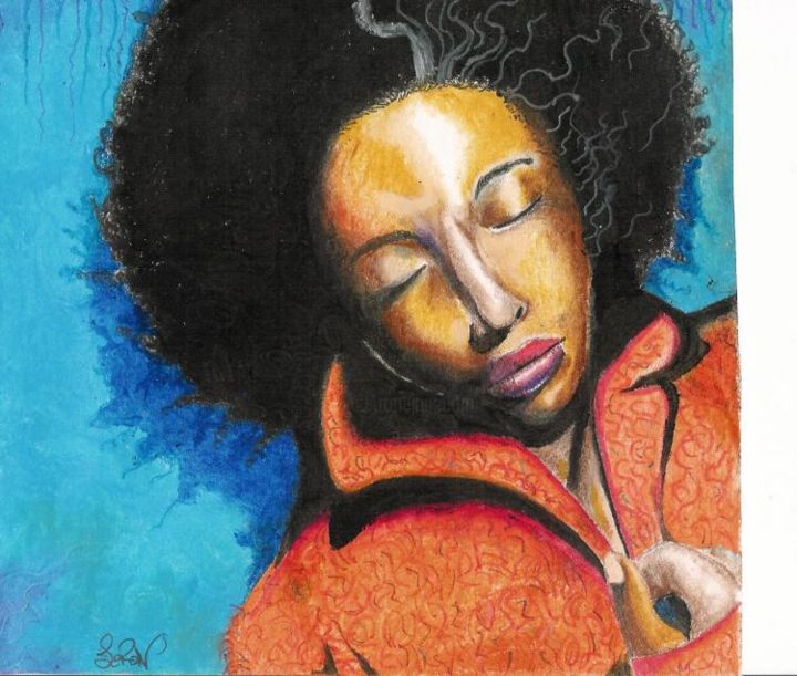 Painting titled "Before her song" by Ronald Randolph Jr, Original Artwork