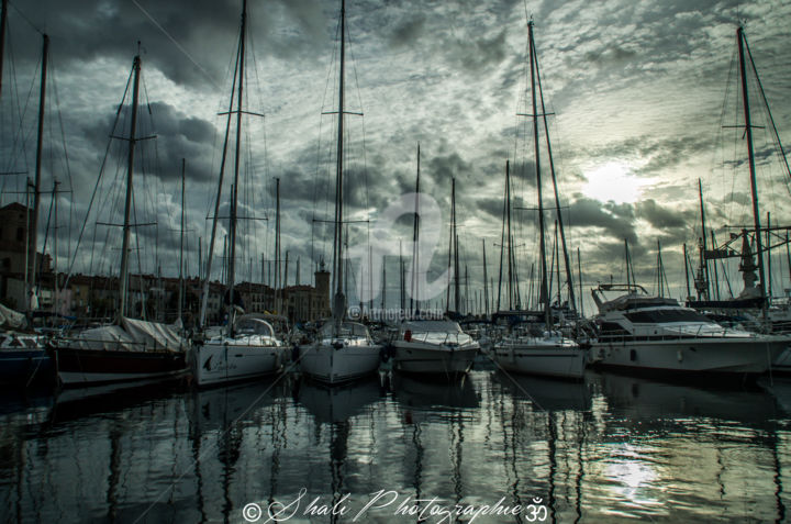 Photography titled "Le vieux port" by Shali Photographie, Original Artwork