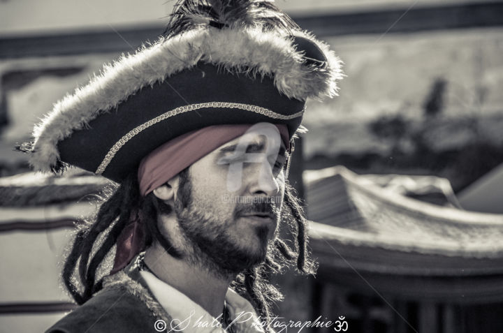 Photographie intitulée "Le pirate" par Shali Photographie, Œuvre d'art originale