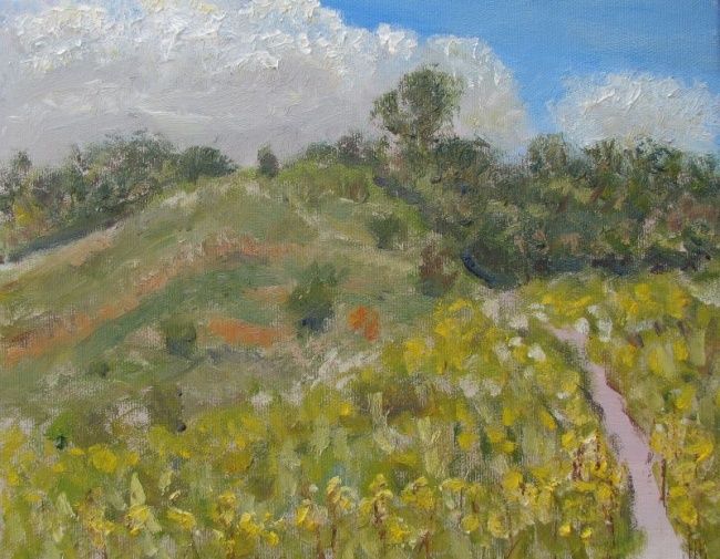 Ζωγραφική με τίτλο "Don Valley Ravine" από Herscovitch Larry, Αυθεντικά έργα τέχνης, Λάδι