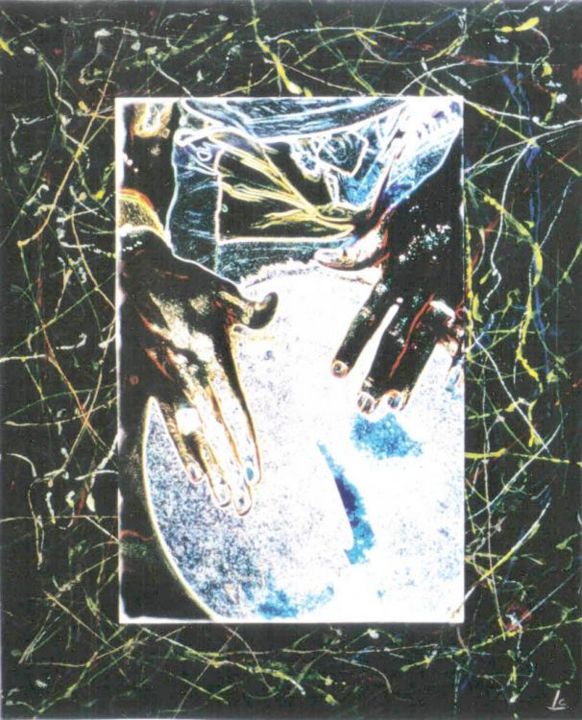 Digital Arts titled "djambé" by Christian Lartigau, Original Artwork