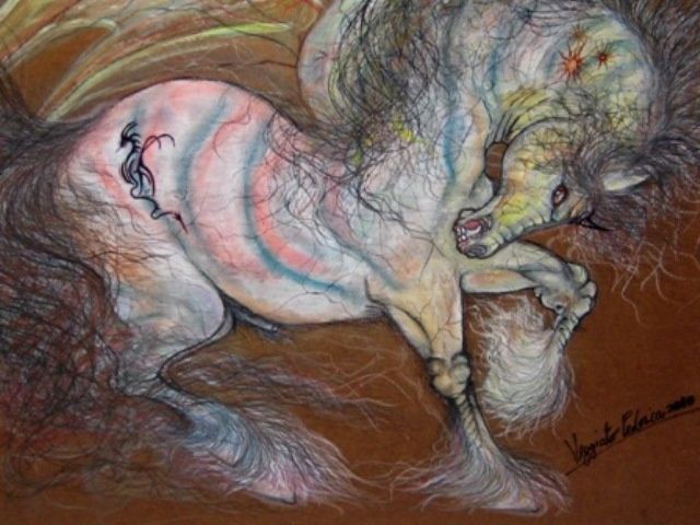 Cavallo Fantasy Painting By Chicca Artmajeur