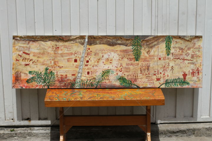 Pintura titulada "img-8384.jpg" por Julio Cesar Vasquez Patiño, Obra de arte original,