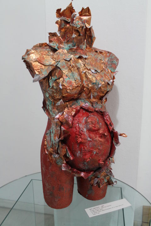 Sculpture intitulée "Born (Nascita) - 20…" par Laura Raimondi Evalli, Œuvre d'art originale