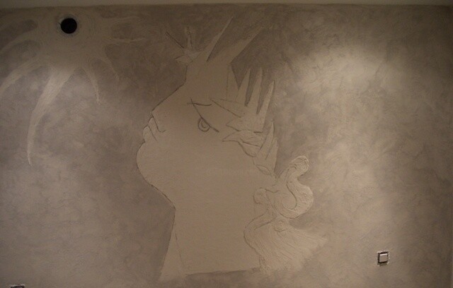 Коллажи под названием "Fresques" - Laure Leprince, Подлинное произведение искусства