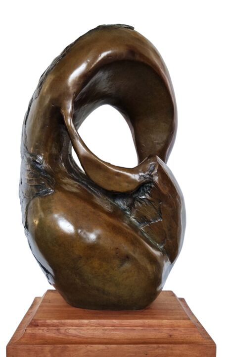 Sculpture titled "Le cirque" by Laure Polin, Original Artwork, Bronze