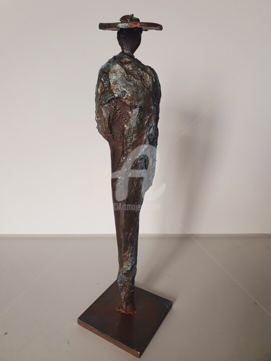 Sculpture titled "Sans titre 3" by Laurence Clerembaux, Original Artwork, Clay