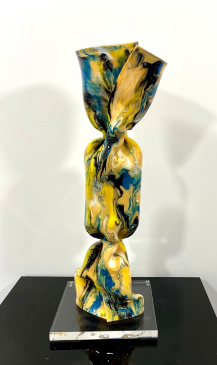 雕塑 标题为“Wrapping Bonbon Mul…” 由Laurence Jenk, 原创艺术品, 塑料