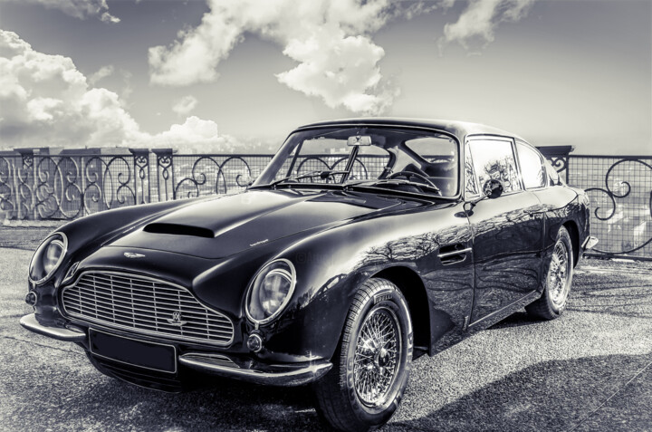 "Aston Martin" başlıklı Fotoğraf Laurence Masson tarafından, Orijinal sanat, Dijital Fotoğrafçılık