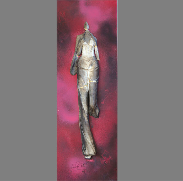 「Justine/mannequin-C…」というタイトルの彫刻 Laurence Tellierによって, オリジナルのアートワーク, セラミックス