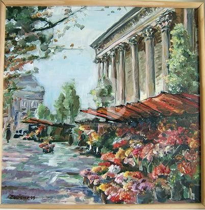 Painting titled "La Madeleine" by Laurence Cohen, Original Artwork, Oil