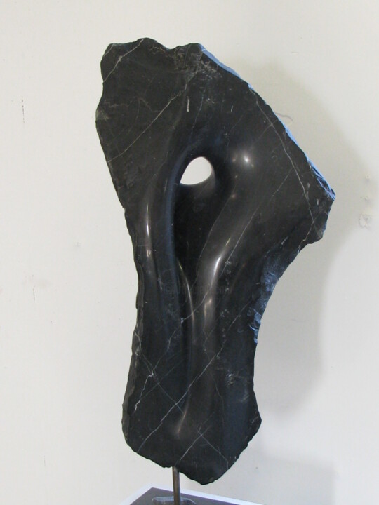 Скульптура под названием "Onde" - Laurent Boucheron, Подлинное произведение искусства, Камень