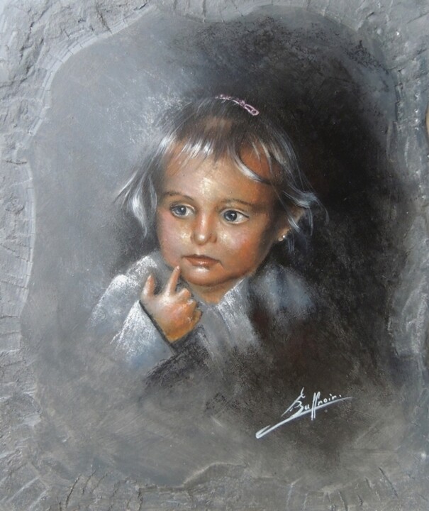 Peinture intitulée "Elodie" par Laurent Buffnoir, Œuvre d'art originale