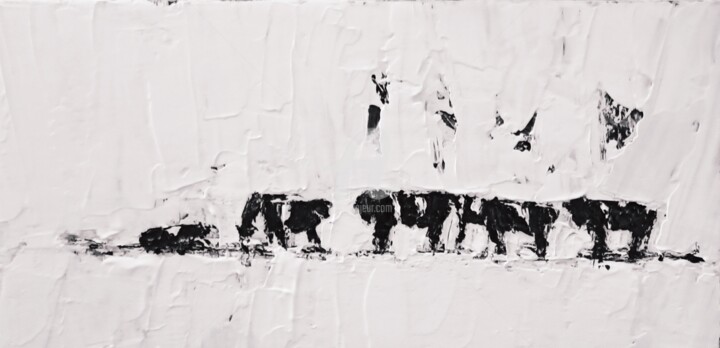 Peinture intitulée "les curieuses 3" par Laurent Chabrillat, Œuvre d'art originale, Acrylique