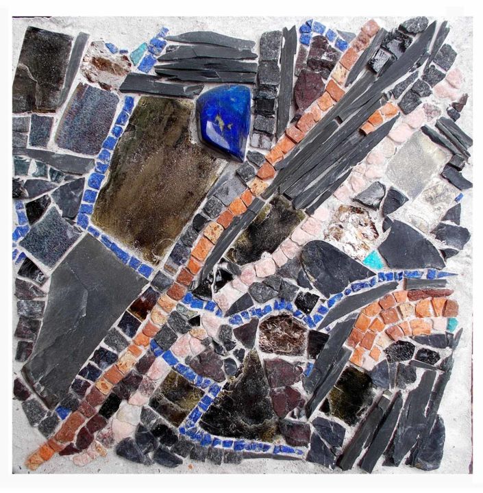 "lapis lazuli" başlıklı Heykel Laurent Hunzinger tarafından, Orijinal sanat, Kâğıt