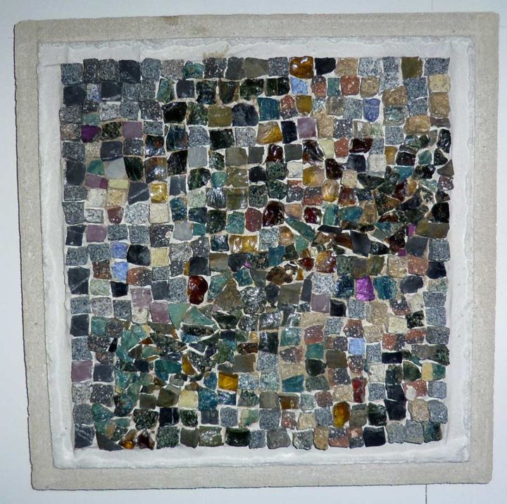 Artcraft με τίτλο "tesselles minérales" από Laurent Hunzinger, Αυθεντικά έργα τέχνης
