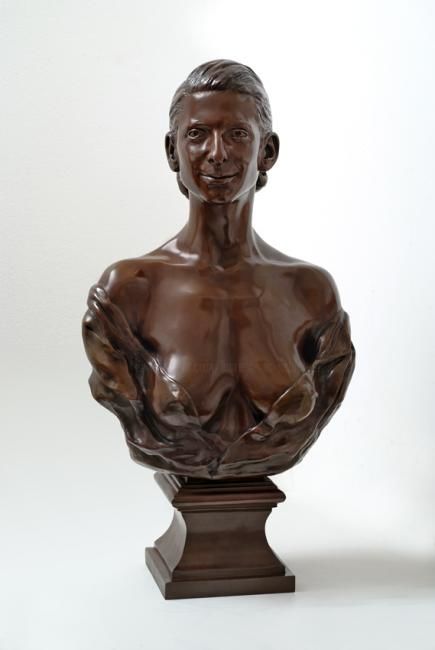 Sculpture titled "Madame Y" by Laurent Mc, Original Artwork, Other