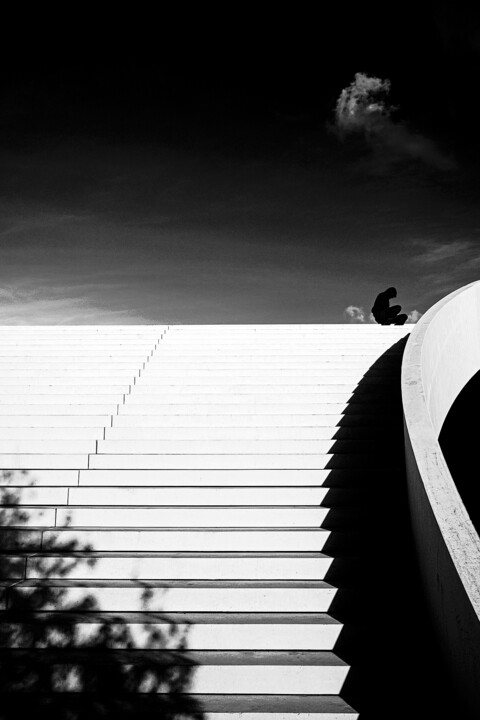 Photographie intitulée "Torment" par Laurent Spadotto, Œuvre d'art originale, Photographie numérique Monté sur Aluminium