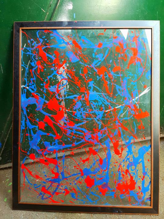 Peinture intitulée "PAINT ART 1" par Nyl'S, Œuvre d'art originale,
