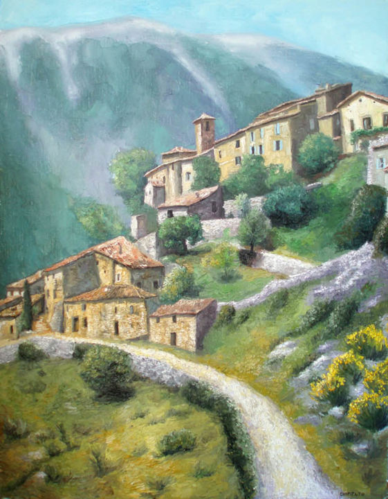 Peinture intitulée "Brantes" par Laurent Chimento, Œuvre d'art originale