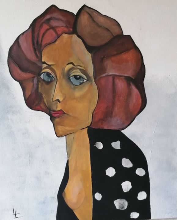 Peinture intitulée "Reverie" par Laurent Leone, Œuvre d'art originale, Acrylique