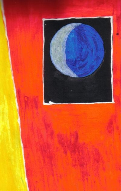 Drawing titled "Eclipse" by Lauretta Bonhomme, Original Artwork