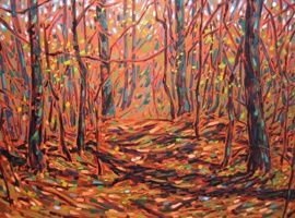 Pintura titulada "High Park" por Peter Crighton, Obra de arte original