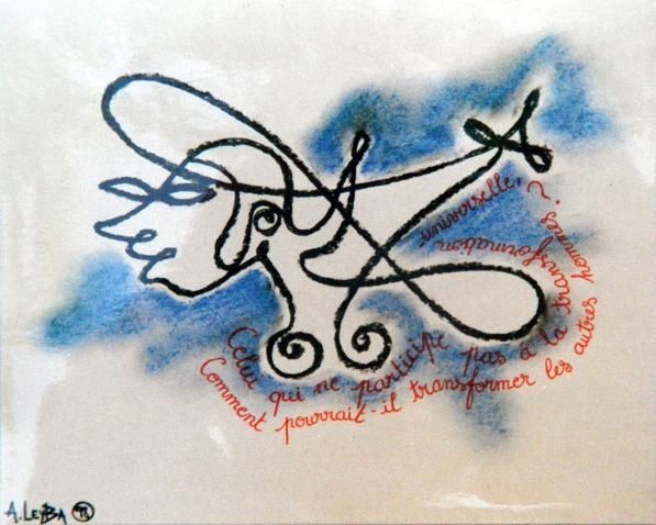 Peinture intitulée "Aviador" par Niute, Œuvre d'art originale