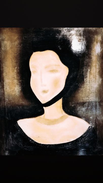 Ζωγραφική με τίτλο "Vera" από Abstract B.G., Αυθεντικά έργα τέχνης, Ακρυλικό