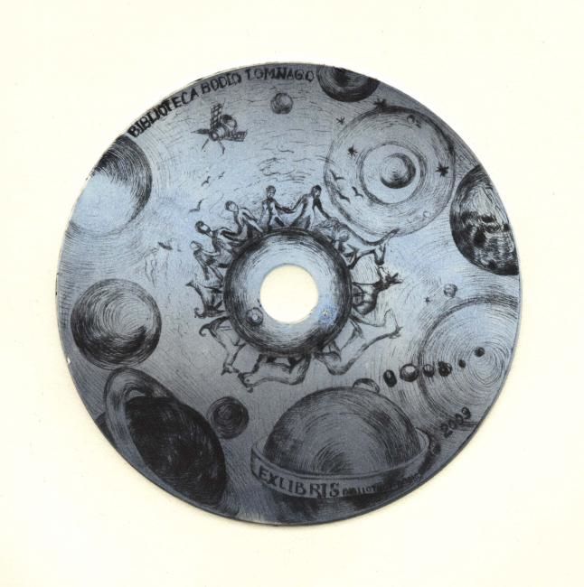 "Sphere" başlıklı Baskıresim Murataely tarafından, Orijinal sanat, Oyma baskı 