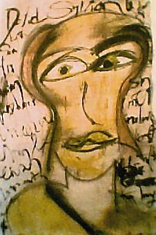 Peinture intitulée "ABOUT DAVID SYLVIAN" par Lb2006         (Do You Like It ? ), Œuvre d'art originale