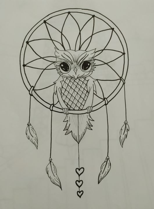 L Attrape Reve Drawing By Lea David Artmajeur L Attrape Reve Drawing By Lea David Artmajeur