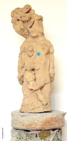 Sculpture titled "FIGURA" by Ezechiele Leandro (1905-1981), Original Artwork