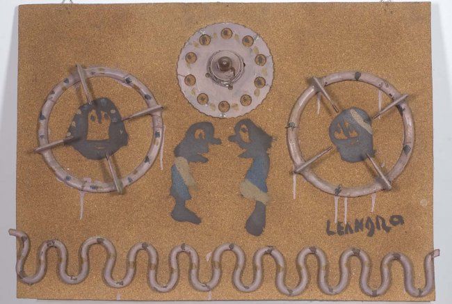 Γλυπτική με τίτλο "s.t." από Ezechiele Leandro (1905-1981), Αυθεντικά έργα τέχνης