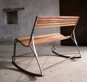 Design titled "banc à bascule" by François Lebot, Original Art, Objects