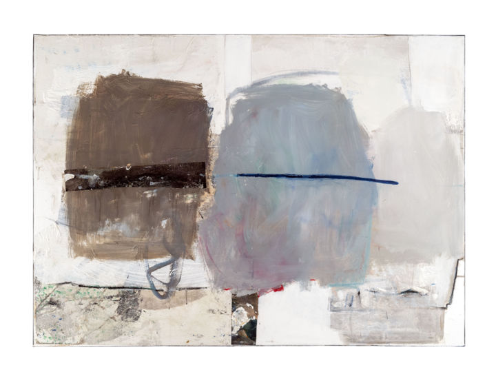 Peinture intitulée "Nuages" par Didier Biffano, Œuvre d'art originale, Acrylique Monté sur Châssis
