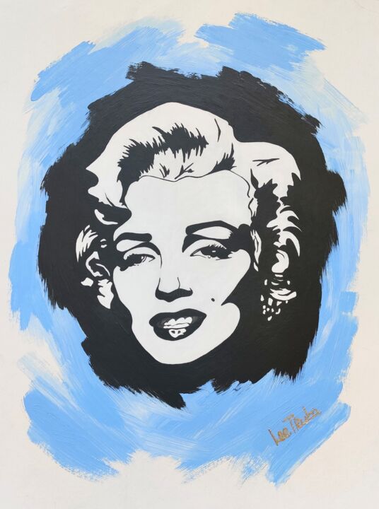 Plantation Sædvanlig gispende Marilyn Monroe - Pop Art, Women, Acrylic, Painting by Leetruka | Artmajeur