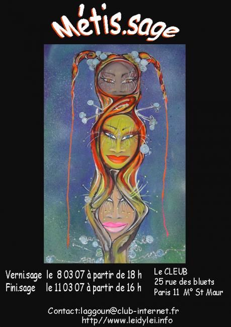Malerei mit dem Titel "leïdyleï" von Leïla Aggoun, Original-Kunstwerk